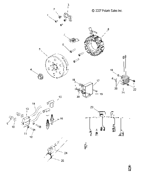 ELECTRICAL, IGNITION - S12MX6JSA/JEA (49SNOWIGNITION08600IQ)