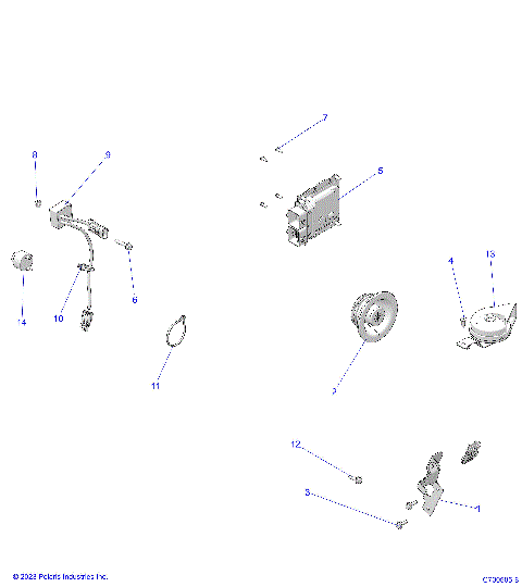 ELECTRICAL, ECU, RELAY, COIL - D25P4ED4D4 (C700505-8)