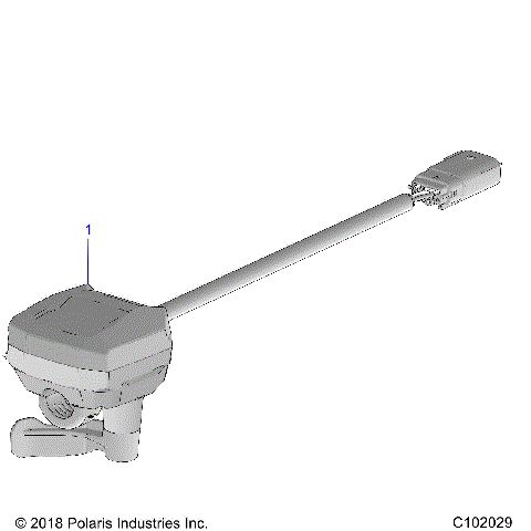 STEERING, CONTROLS, THROTTLE ASM. - A19SXD95B9/SXE95BN/SXZ95BP (C102029)