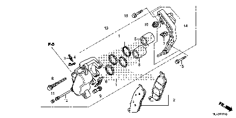 FRONT BRAKE CALIPER (1)