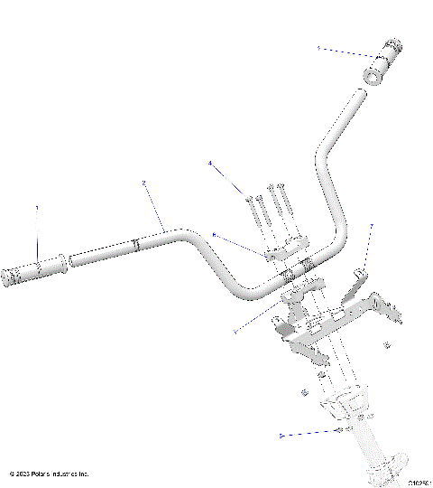 STEERING, HANDLEBAR - A26SLE95FJ/CJ/EJ (C102591)