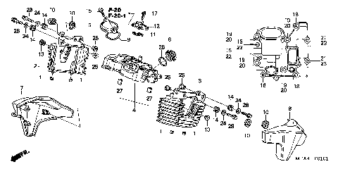 CYLINDER HEAD COVER (RR.)