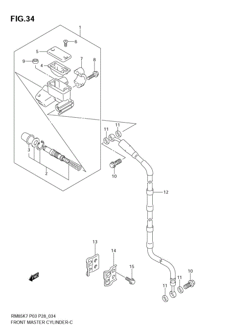 FRONT MASTER CYLINDER