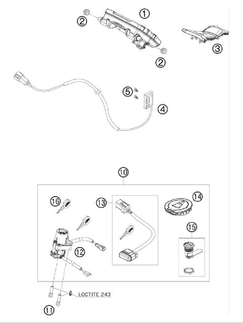 INSTRUMENTS / LOCK SYSTEM