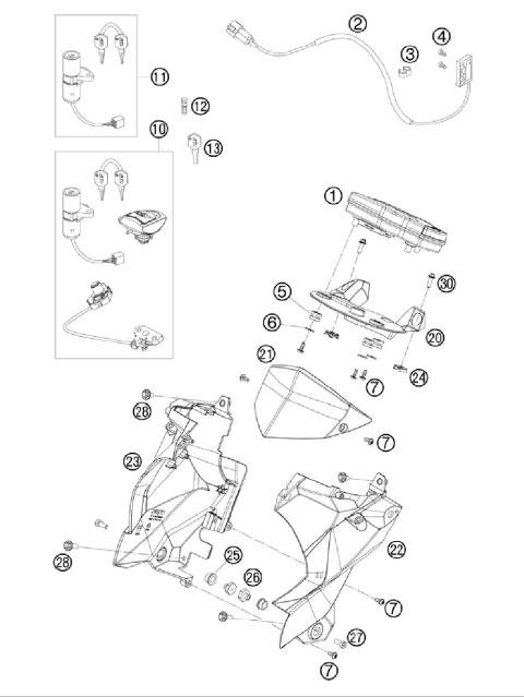 INSTRUMENTS / LOCK SYSTEM