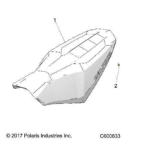 BODY, SEAT - S21EEC8RS ALL OPTIONS (C600833)