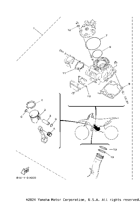 4 PISTON REBUILT KIT