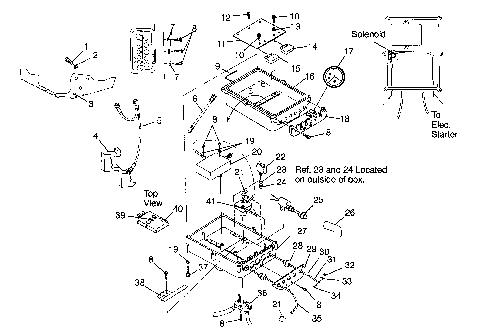 ELECTRICAL BOX SLTX B964590 and Intl. SLTX I964590 (4935783578B010)