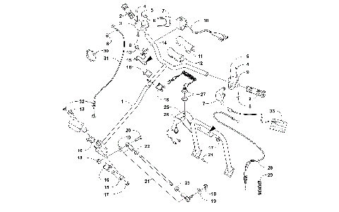 STEERING POST AND TIE ROD ASSEMBLY [103783]
