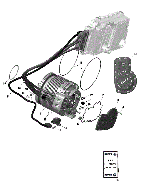 01- ROTAX - E-Motor