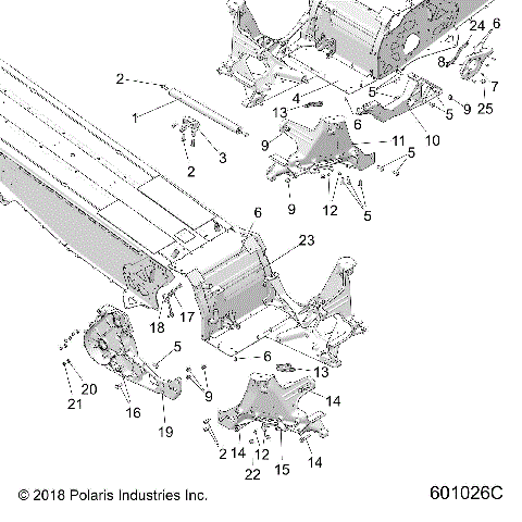 CHASSIS, BULKHEAD ASM. - S19ELS8R ALL OPTIONS (601026C)