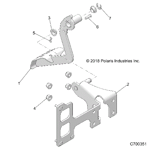 BRAKES, PEDAL - Z19VEE92AM/BM (C700351)