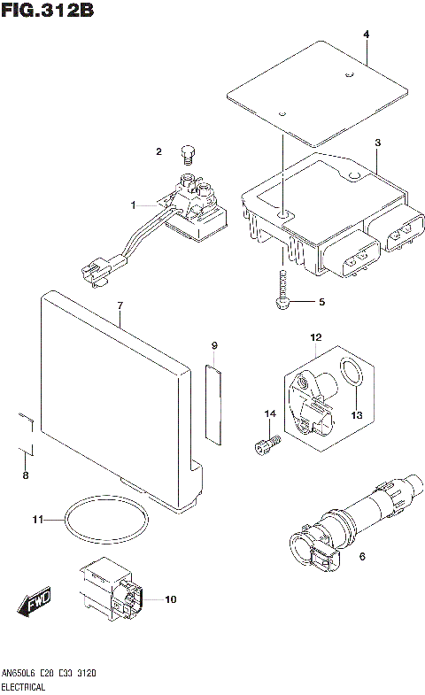 ELECTRICAL (AN650ZL6 E28)