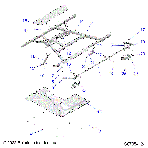 BODY, BOX, MOUNTING - R23RSU99A9/AJ/AK/AX/B9/BJ/BK/BX  (C0705412-1)
