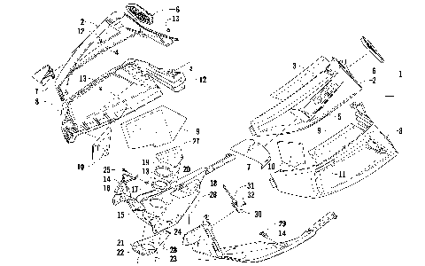 SKID PLATE AND SIDE PANEL ASSEMBLY [90517]