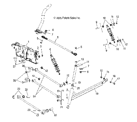 SUSPENSION, FRONT and STEERING - S07WB1AS/AE (4997579757A10)