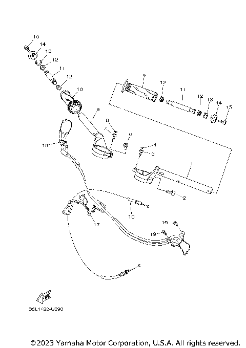 STEERING HANDLE & CABLE