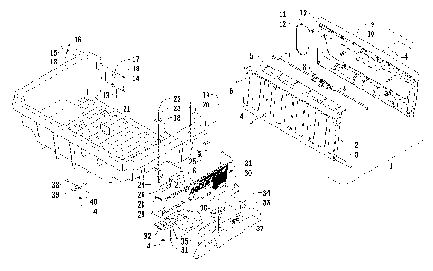 CARGO BOX AND TAILGATE ASSEMBLY [94003]