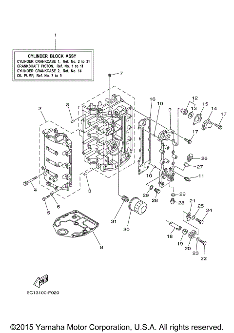 CYLINDER CRANKCASE 1
