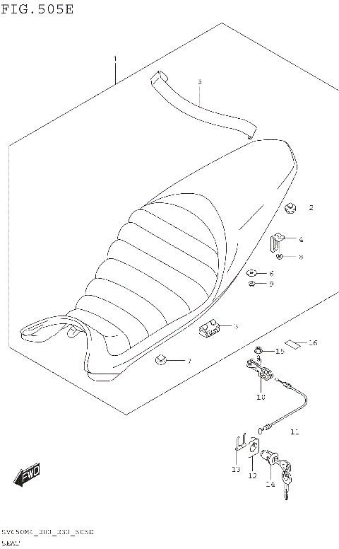 SEAT (SV650XAM4 E28)