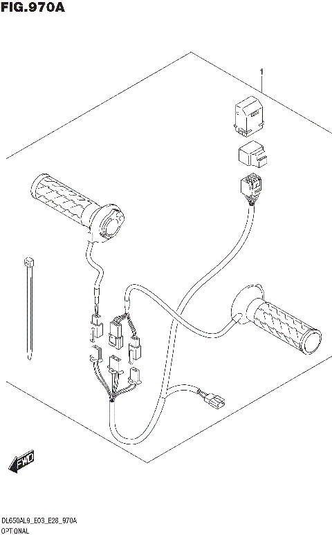 OPTIONAL (GRIP HEATER SET)