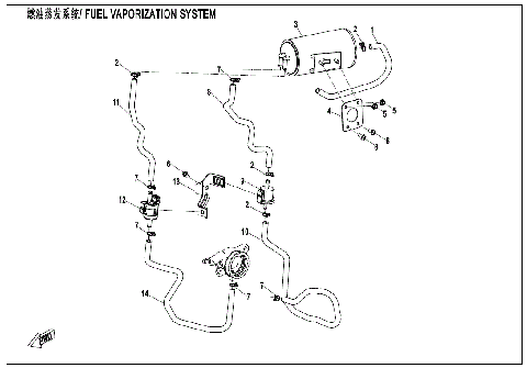 FUEL VAPORIZATION SYSTEM