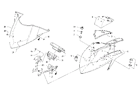 WINDSHIELD AND INSTRUMENTS ASSEMBLIES [103782]