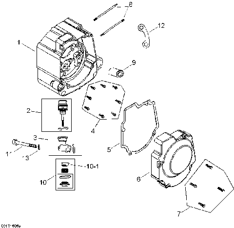 01- Crankcase, Right