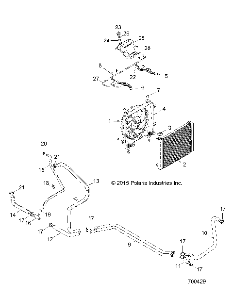 ENGINE, COOLING SYSTEM - R16RTA57A1/A4/A9/B1/B4/B9/EAP/EBP (700429)
