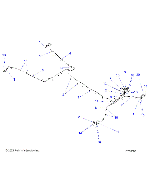 BRAKES, BRAKE LINES AND MASTER CYLINDER - Z25R4P2KAE/BE (C750085)