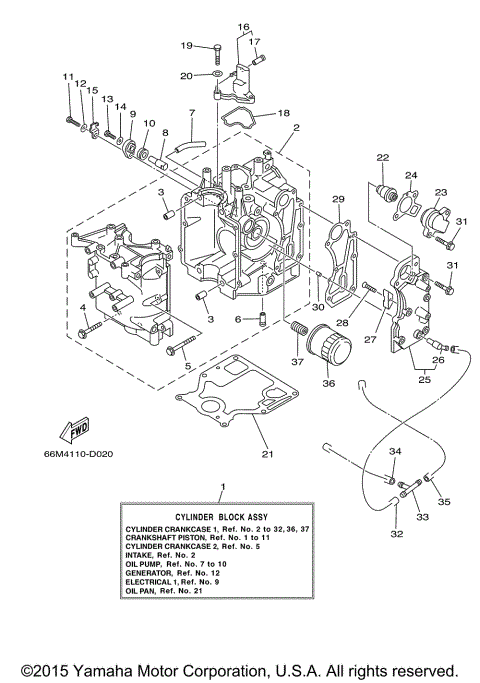 CYLINDER CRANKCASE 1