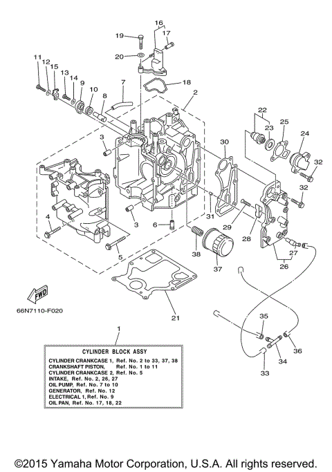CYLINDER CRANKCASE 1