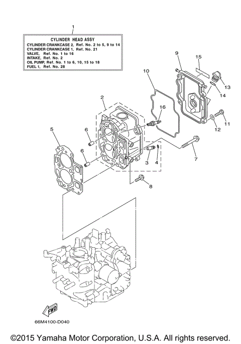 CYLINDER CRANKCASE 2