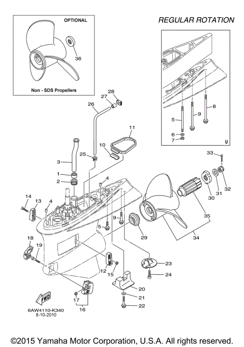 LOWER CASING DRIVE 2