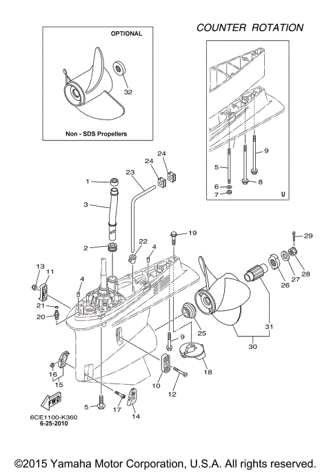 LOWER CASING DRIVE 4
