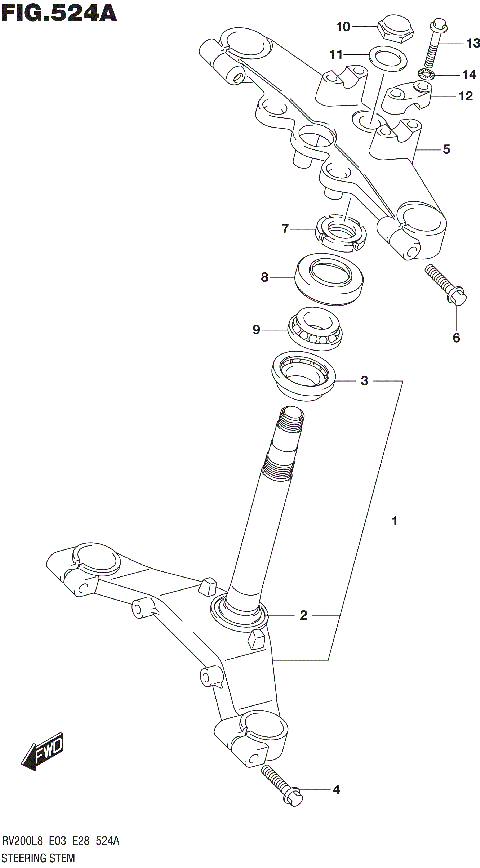 STEERING STEM