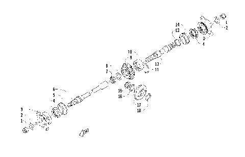 SECONDARY DRIVE ASSEMBLY [92892]