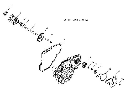 ENGINE, OIL PUMP and WATER PUMP - A07MH68AX/AY/AZ (4999200229920022D11)