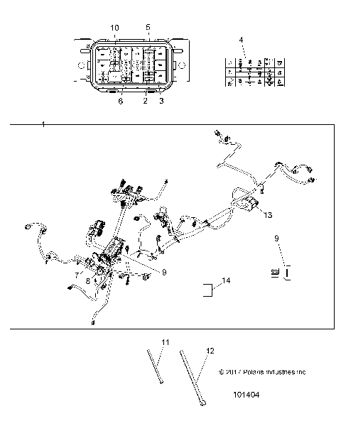 ELECTRICAL, HARNESS - A18SDA57F1/SDE57F1 [101404]
