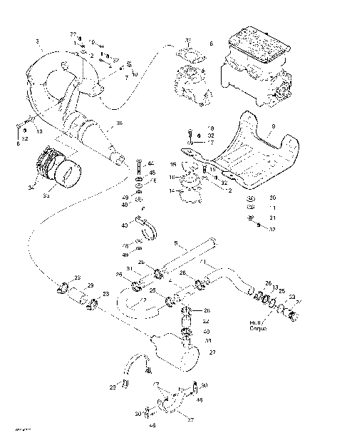 01- Engine Support And Muffler