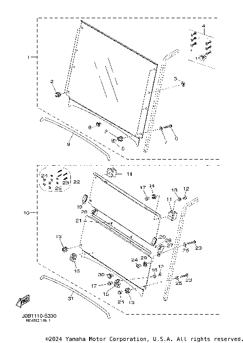 ALTERNATE FOR WINDSHIELD