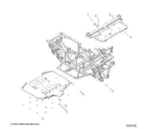 CHASSIS, FRAME - 0707866