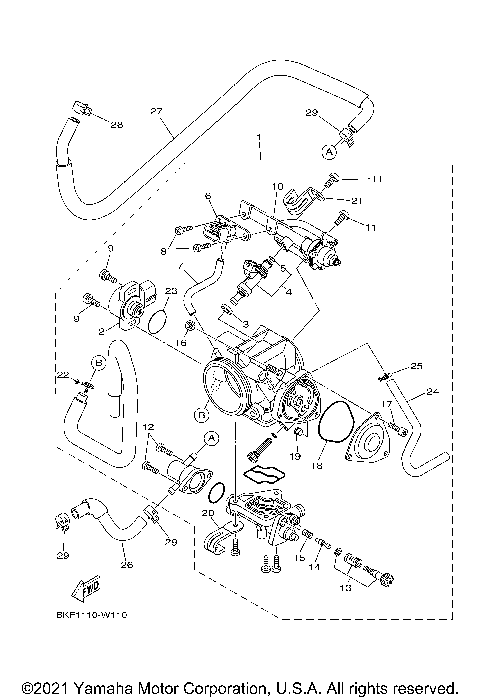 THROTTLE BODY ASSY 1