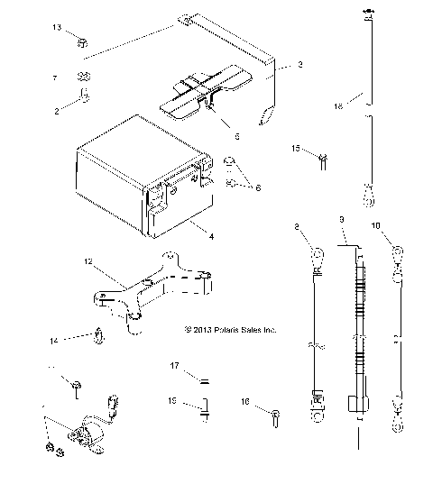 ELECTRICAL, BATTERY - A14DN5EAH/EAR (49ATVBATTERY14TRG550)