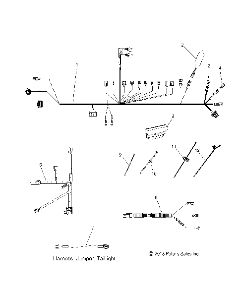 ELECTRICAL, WIRING HARNESSES - S15CT5BEL/BSL/BSM (49SNOWHARNESS14550)