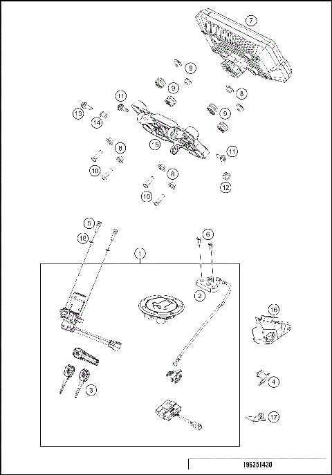 INSTRUMENTS / LOCK SYSTEM