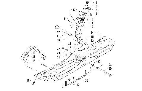 SKI AND SPINDLE ASSEMBLY [94618]