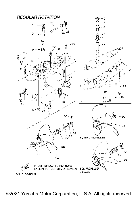 LOWER CASING DRIVE 2