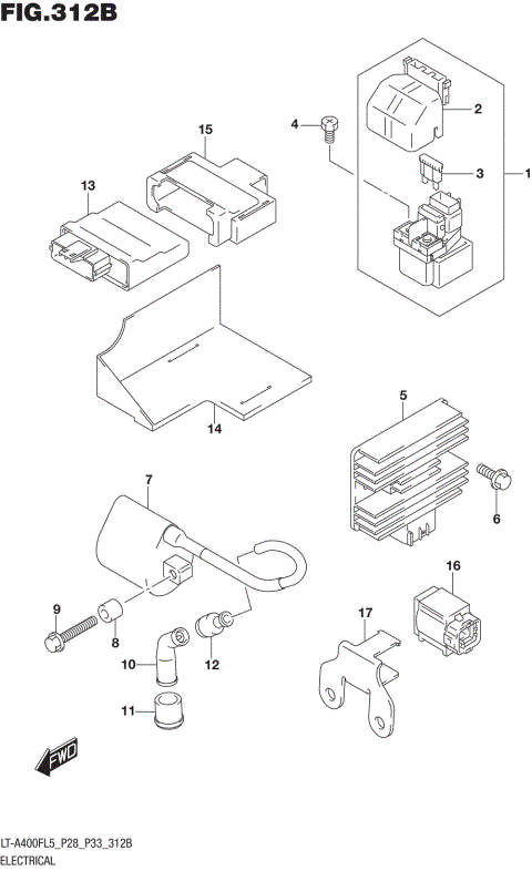 ELECTRICAL (LT-A400FL5 P33)