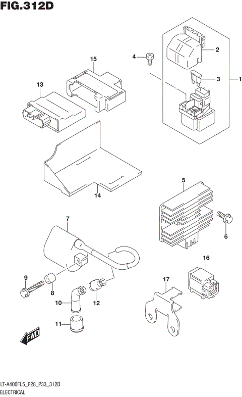 ELECTRICAL (LT-A400FZL5 P33)